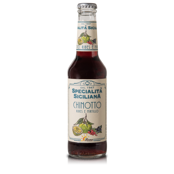 Лимонад Chinotto Ribes & Mirtilli / Сurrants and cranberries / Смородина и черника, 275 мл