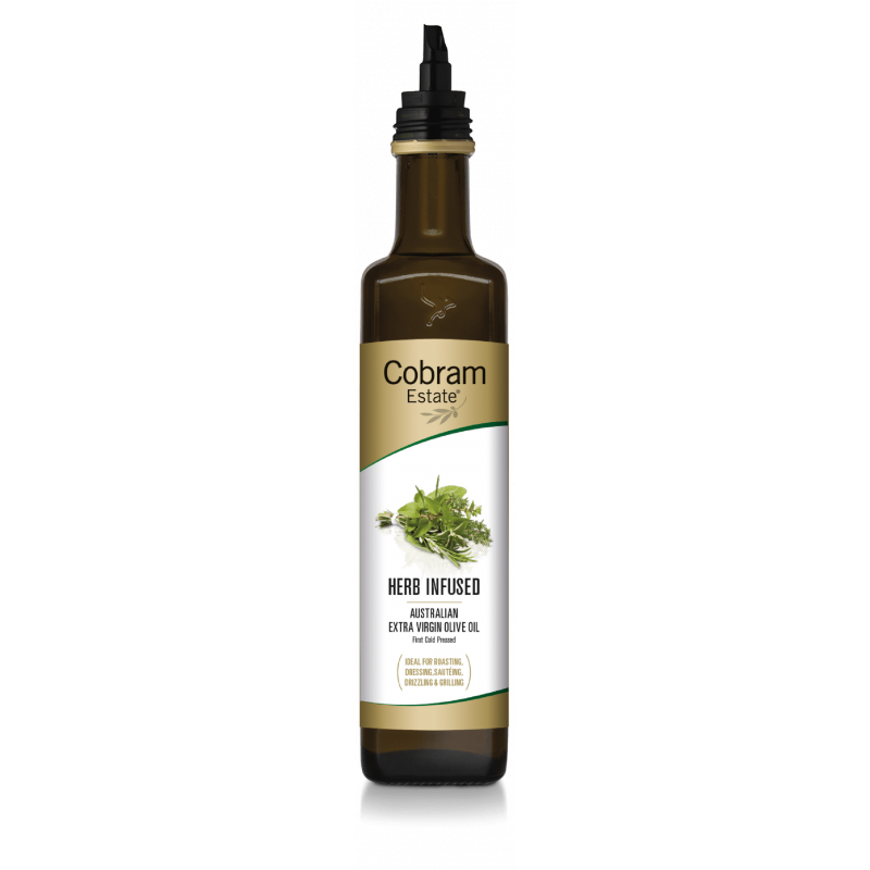 Масло оливковое Cobram Extra Virgin Mixed Herb с ароматом разнотравья 375 мл