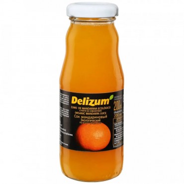 Мандариновый сок био Delizum, 200 мл