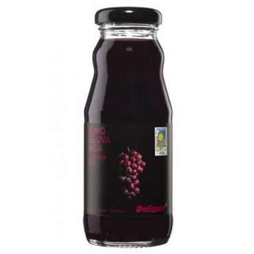 Красный виноградный сок био Delizum, 200 мл