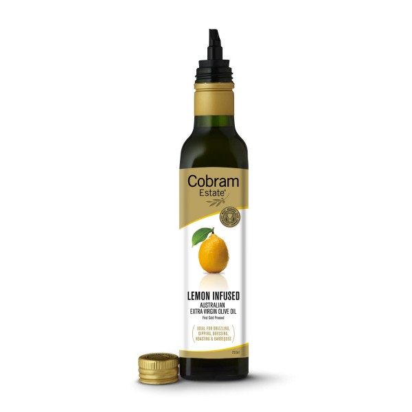 Масло оливковое Cobram Extra Virgin Lemon с ароматом лимона 250 мл