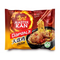 Лапша быстрого приготовления Dapanji со вкусом курицы Master Kan, пачка 97 г