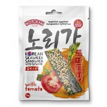 NORIKAN морские водоросли с кунжутом и томатом 16 г
