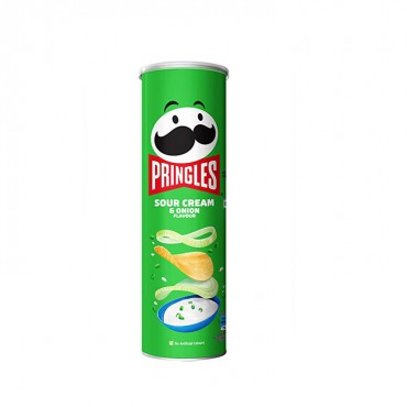 PRINGLES Чипсы Принглс сметана и лук 110 гр.