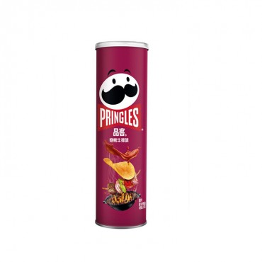 PRINGLES Чипсы Принглс со вкусом стейк барбекю 110 гр.