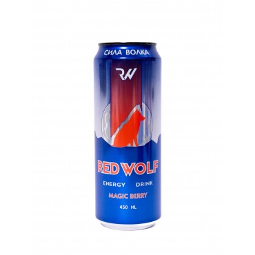 Энергетический напиток Red Wolf Magic Berry