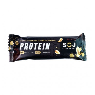 Протеиновый батончик в шоколаде PROTEIN SOJ с арахисом, 50 г