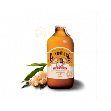 Имбирный напиток «Bundaberg» Diet Ginger Beer, 375 мл