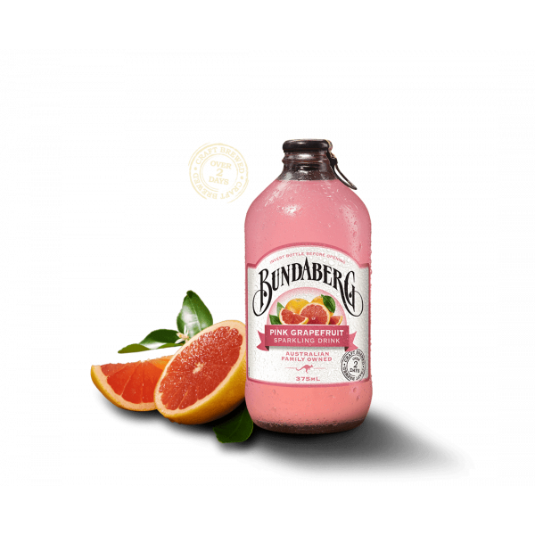 Лимонад «Bundaberg» Розовый Грейпфрут, 375 мл